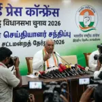 Mallikarjun Kharge addresses press conference in Chennai calling PM Modi terrorist